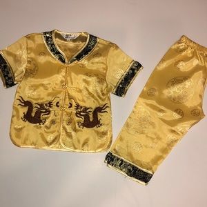 New Traditional Kids Chinese Suit Unisex